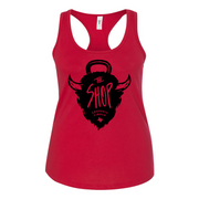 Womens 2X-Large RED Tank Top