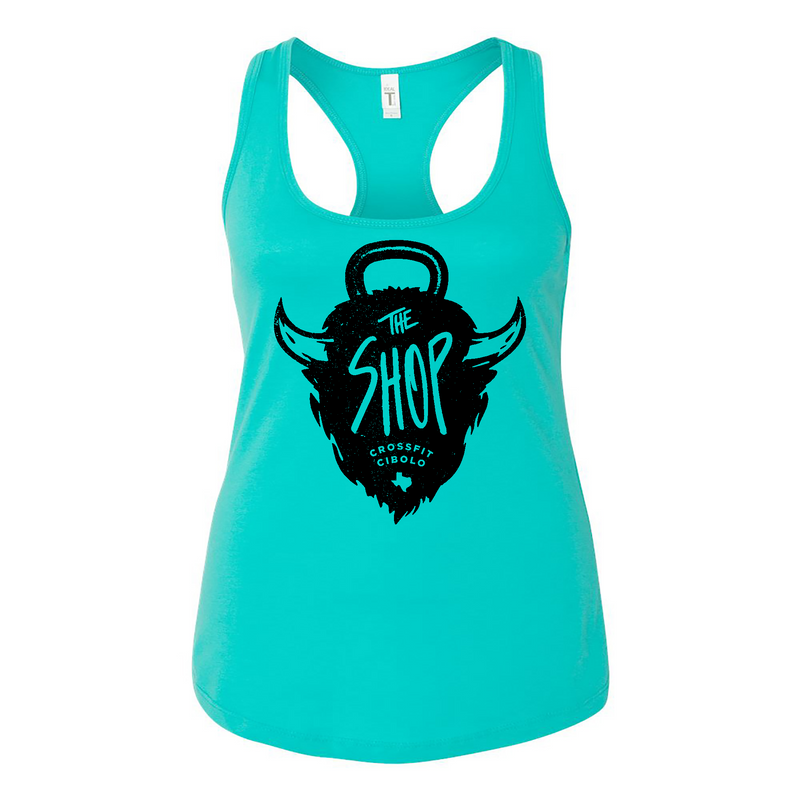 Womens 2X-Large TAHITI_BLUE Tank Top