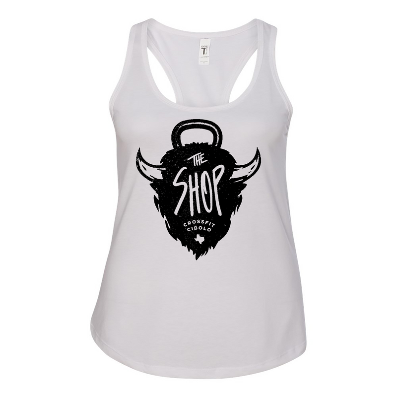 Womens 2X-Large WHITE Tank Top