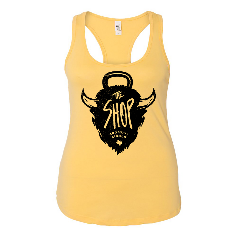 Womens 2X-Large BANANA_CREAM Tank Top