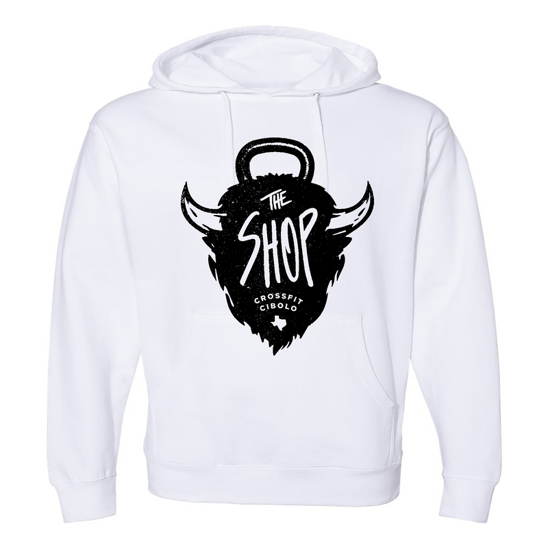 Mens 2X-Large WHITE Hoodie
