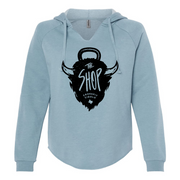 Womens 2X-Large MISTY_BLUE Hoodie