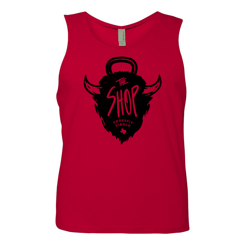 Mens 2X-Large RED Tank Top