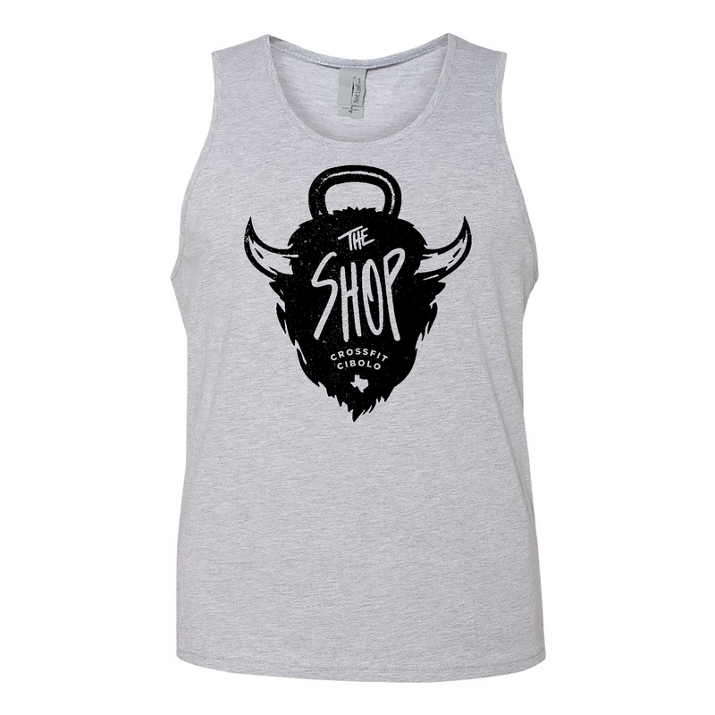 Mens 2X-Large HEATHER_GRAY Tank Top