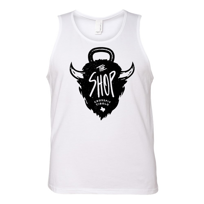 Mens 2X-Large WHITE Tank Top