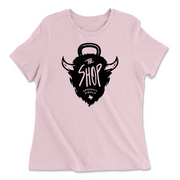 Womens 2X-Large PINK Relaxed Jersey T-Shirt
