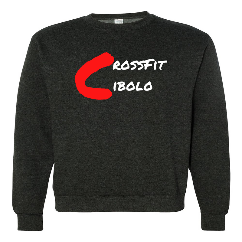 Mens 2X-Large CHARCOAL_HEATHER Midweight Sweatshirt
