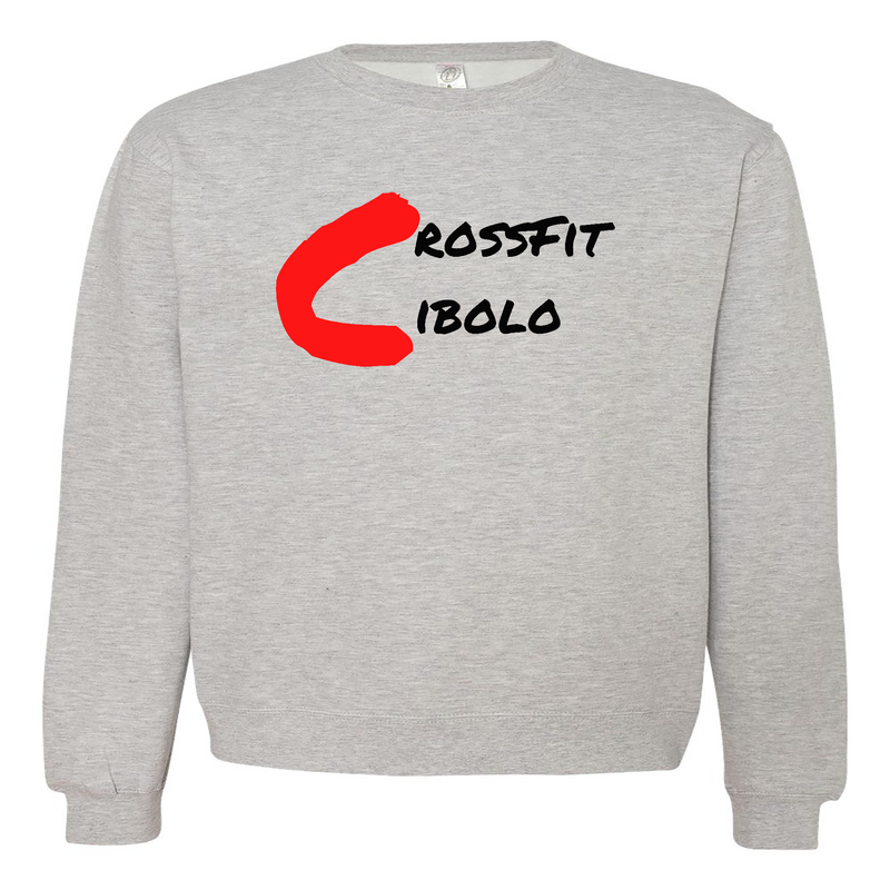 Mens 2X-Large GREY_HEATHER Midweight Sweatshirt