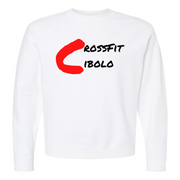 Mens 2X-Large WHITE Midweight Sweatshirt