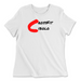 Womens 2X-Large WHITE Relaxed Jersey T-Shirt