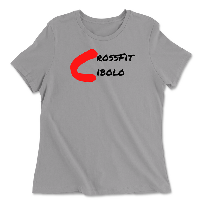 Womens 2X-Large SOLID_ATHLETIC_GREY Relaxed Jersey T-Shirt