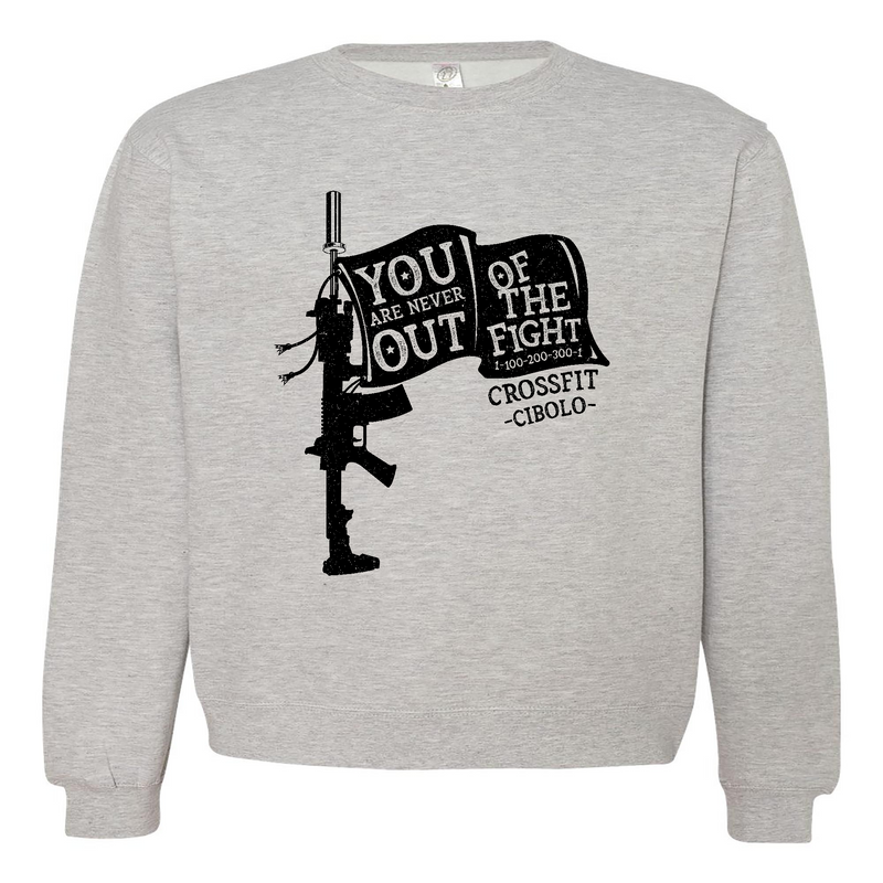 Mens 2X-Large GREY_HEATHER Midweight Sweatshirt