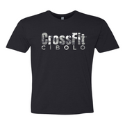 Mens 2X-Large BLACK T-Shirt