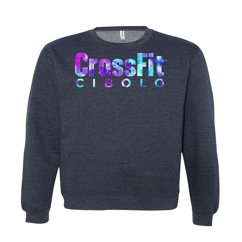 Mens 2X-Large CLASSIC_NAVY_HEATHER Midweight Sweatshirt
