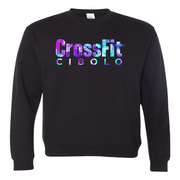 Mens 2X-Large BLACK Midweight Sweatshirt
