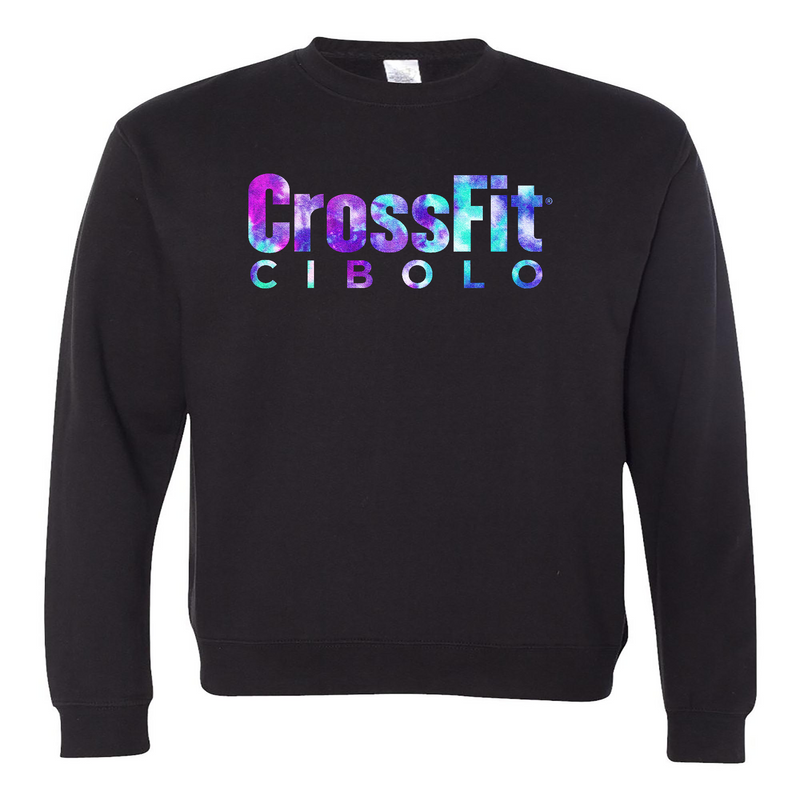 Mens 2X-Large BLACK Midweight Sweatshirt