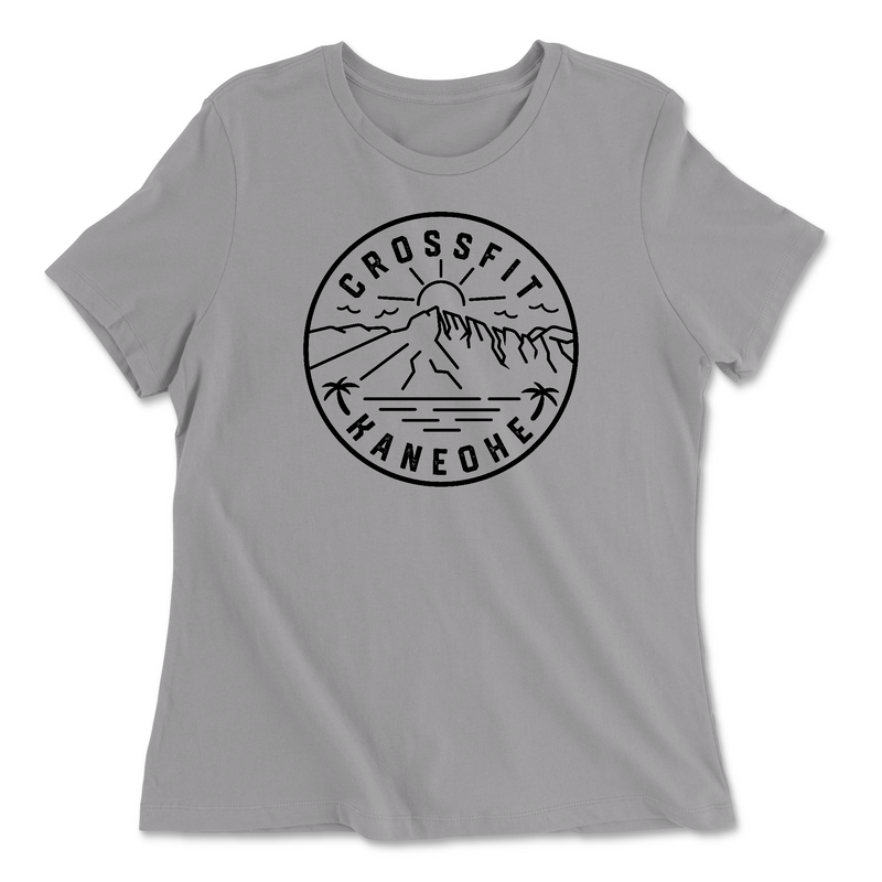 CrossFit Kaneohe Standard Womens - Relaxed Jersey T-Shirt