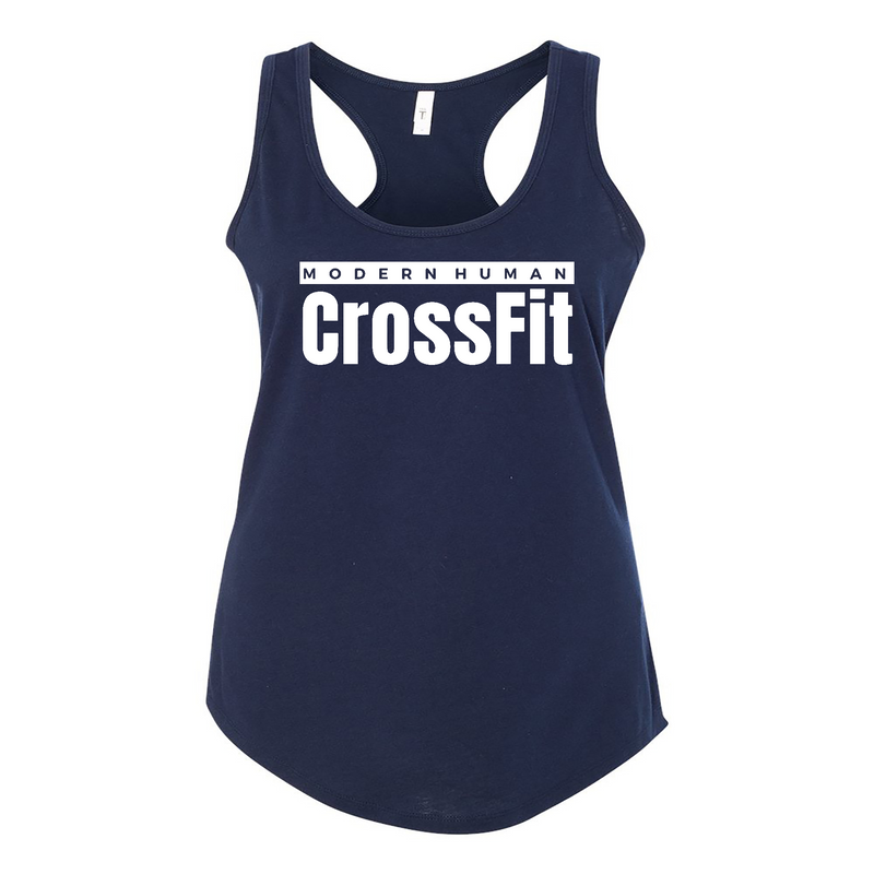 Modern Human CrossFit White Womens - Tank Top