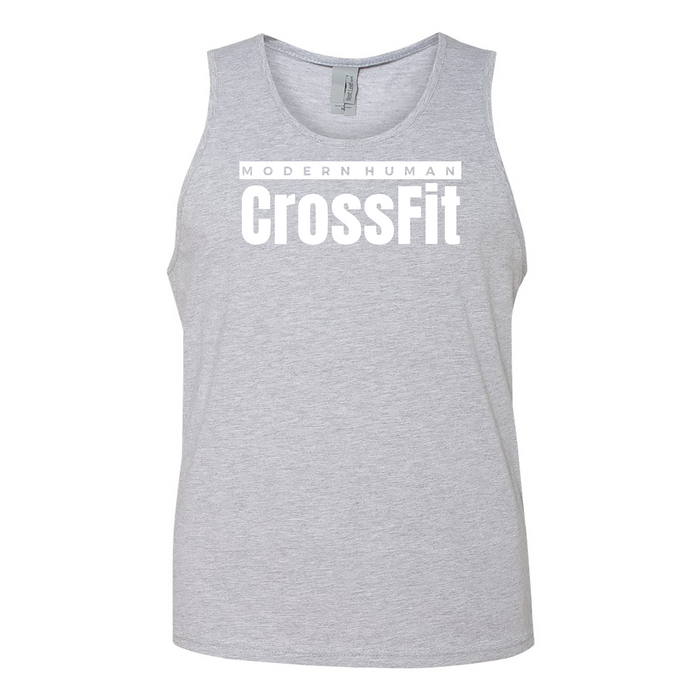 Modern Human CrossFit White Mens - Tank Top