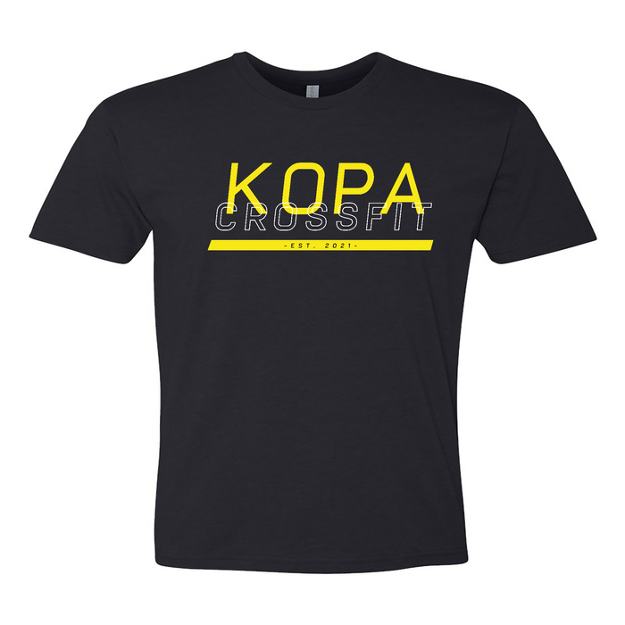 Kopa CrossFit BlackNYellow Mens - T-Shirt