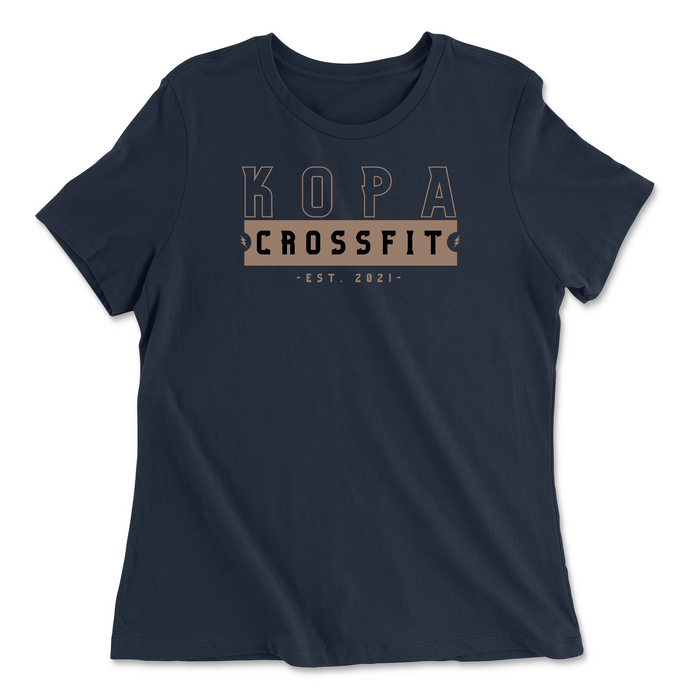 Kopa CrossFit Bronze Ticket Womens - Relaxed Jersey T-Shirt