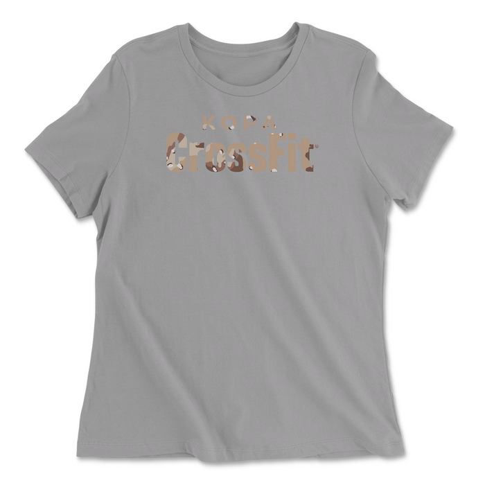 Kopa CrossFit Camo Womens - Relaxed Jersey T-Shirt