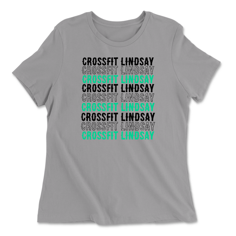 CrossFit Lindsay Athlete Womens - Relaxed Jersey T-Shirt
