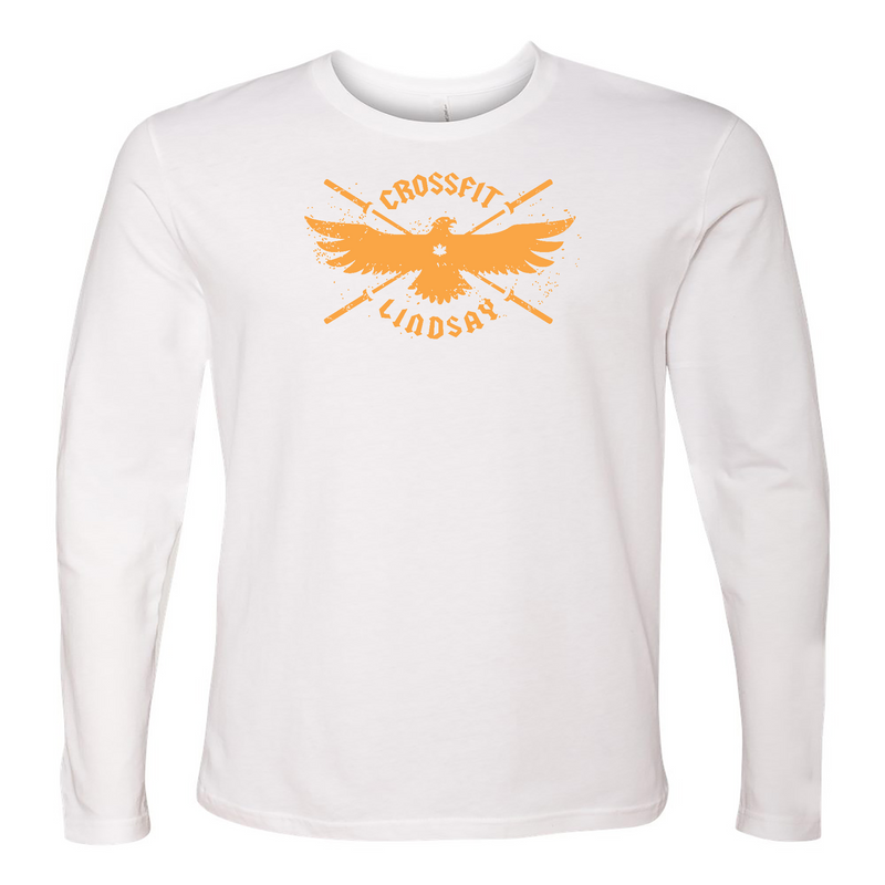 CrossFit Lindsay Orange Mens - Long Sleeve