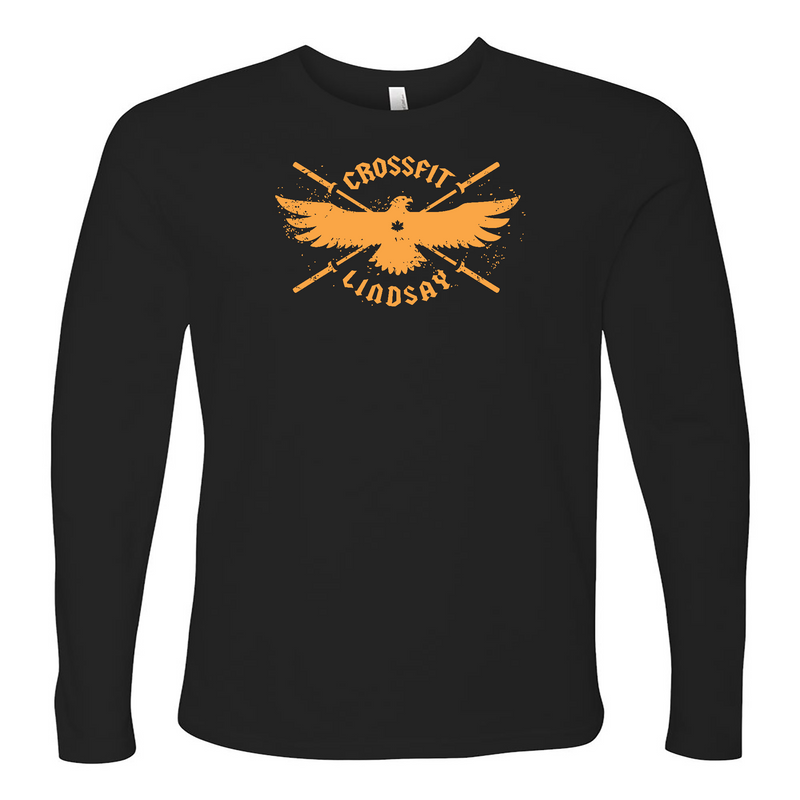 CrossFit Lindsay Orange Mens - Long Sleeve