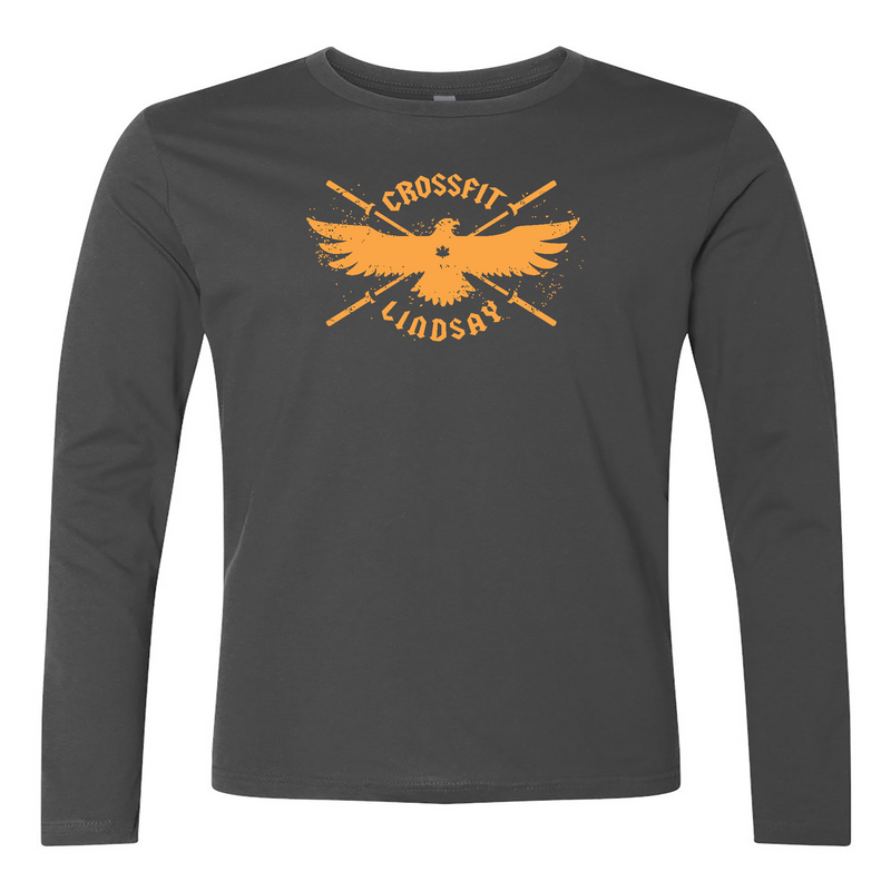 CrossFit Lindsay Orange Mens - Long Sleeve