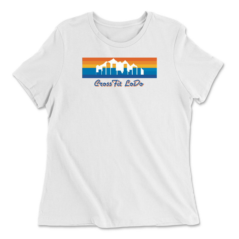 Womens 2X-Large WHITE Relaxed Jersey T-Shirt