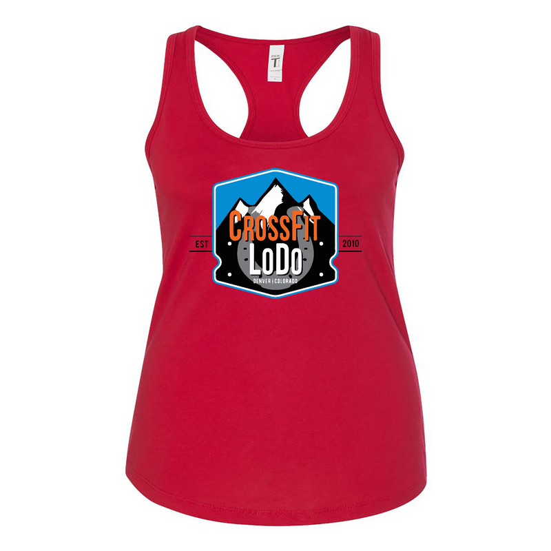 Womens 2X-Large RED Tank Top