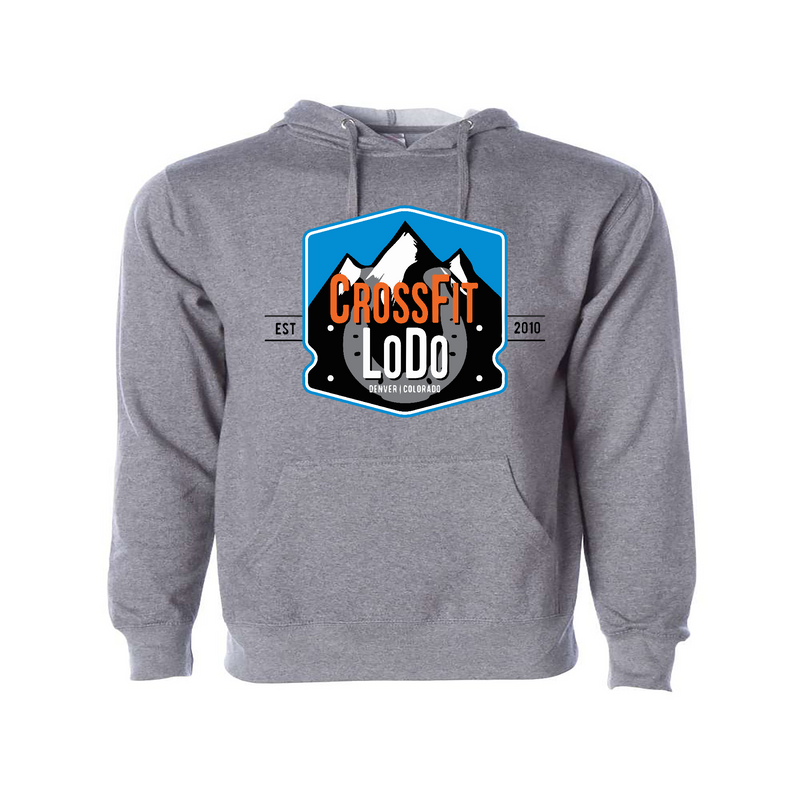 Mens 2X-Large GUNMETAL_HEATHER Hoodie