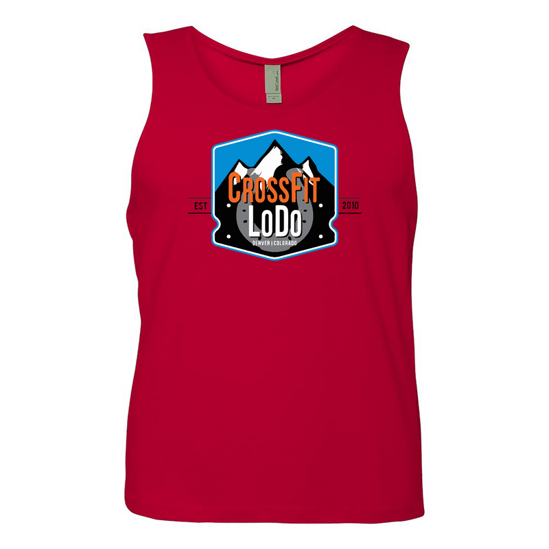 Mens 2X-Large RED Tank Top