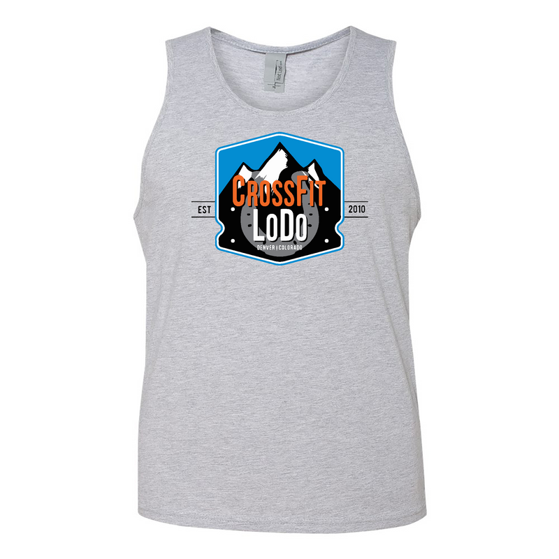 Mens 2X-Large HEATHER_GRAY Tank Top