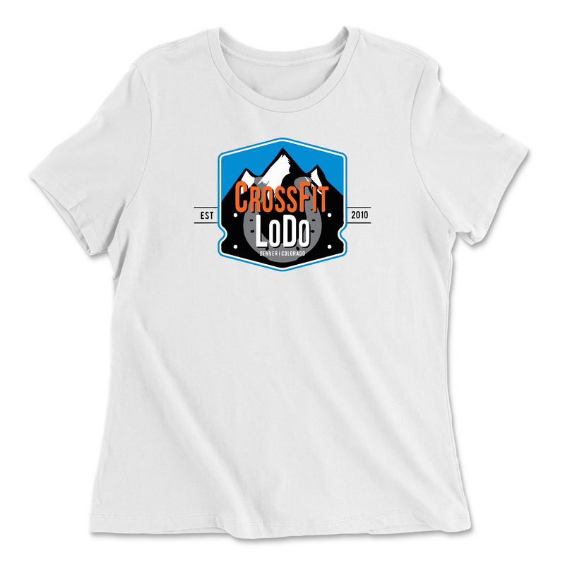 Womens 2X-Large WHITE Relaxed Jersey T-Shirt