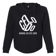 Womens 2X-Large BLACK Hoodie