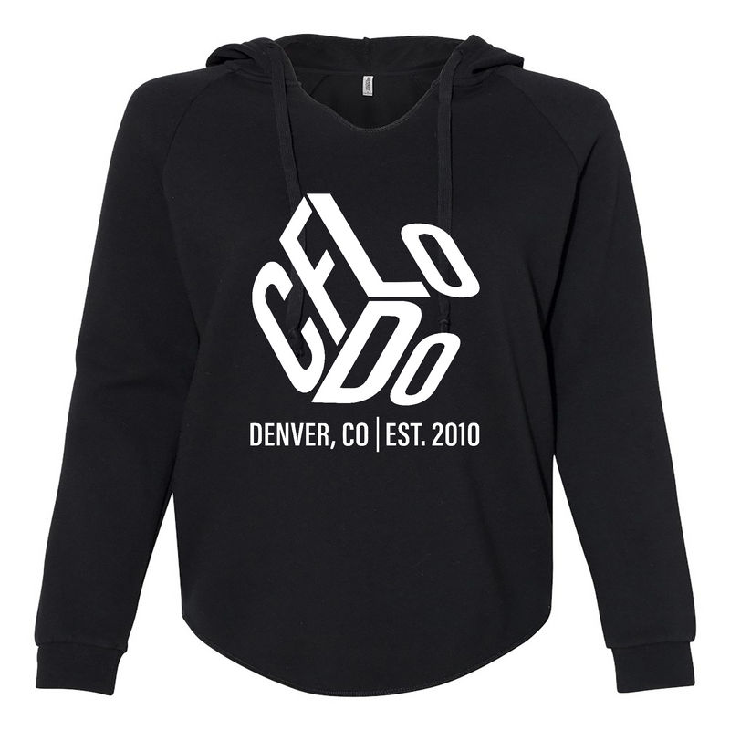 Womens 2X-Large BLACK Hoodie