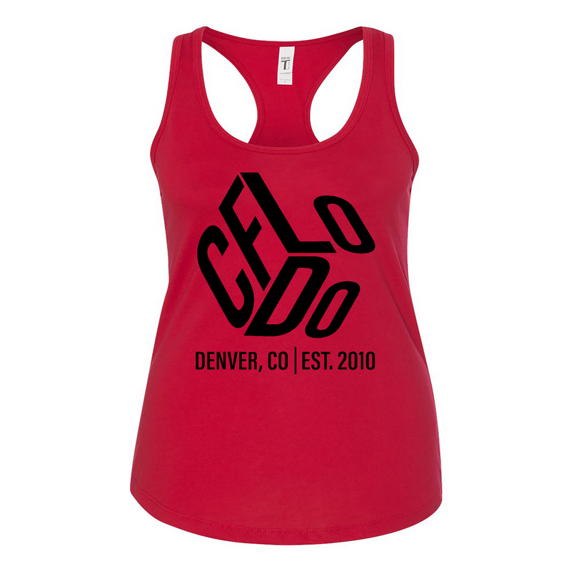 Womens 2X-Large RED Tank Top