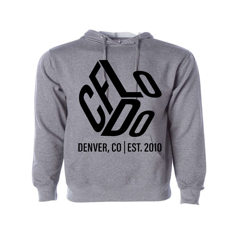 Mens 2X-Large GUNMETAL_HEATHER Hoodie