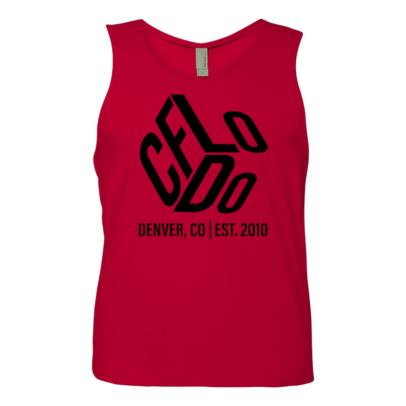 Mens 2X-Large RED Tank Top
