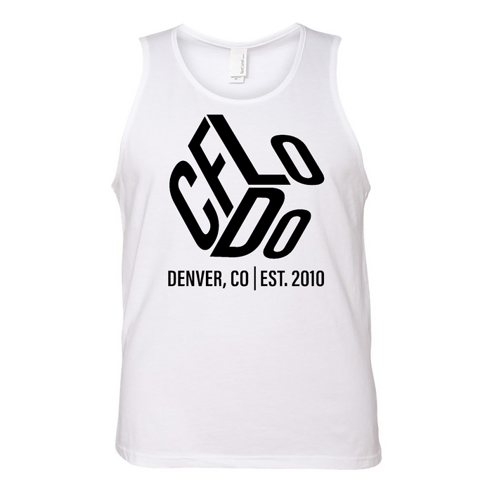 Mens 2X-Large WHITE Tank Top