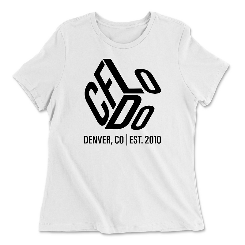 Womens 2X-Large WHITE Relaxed Jersey T-Shirt