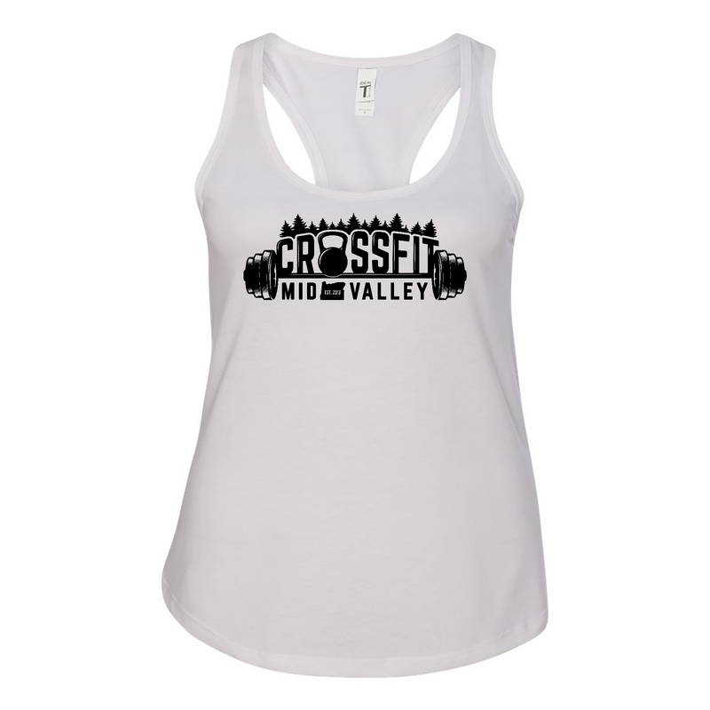 Womens 2X-Large WHITE Tank Top