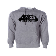 Mens 2X-Large GUNMETAL_HEATHER Hoodie