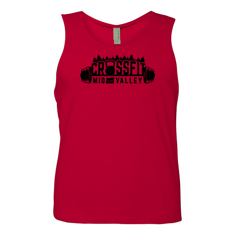 Mens 2X-Large RED Tank Top