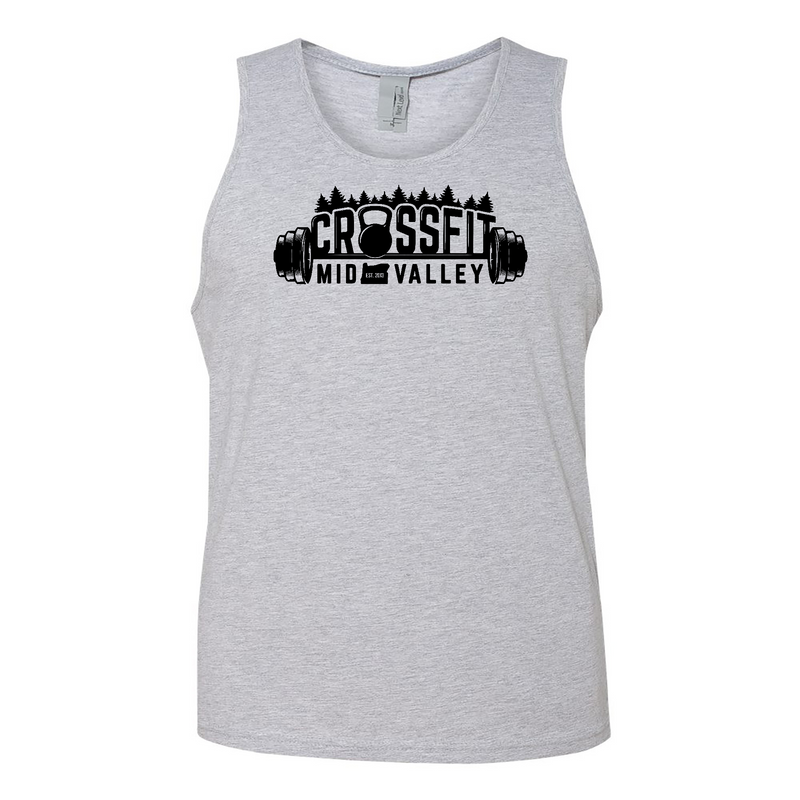 Mens 2X-Large HEATHER_GRAY Tank Top
