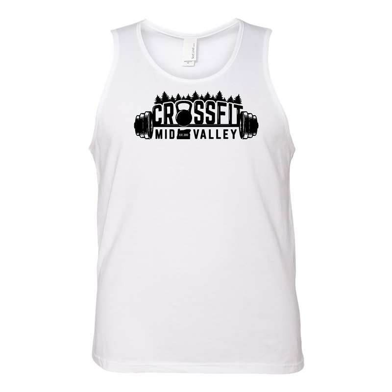 Mens 2X-Large WHITE Tank Top