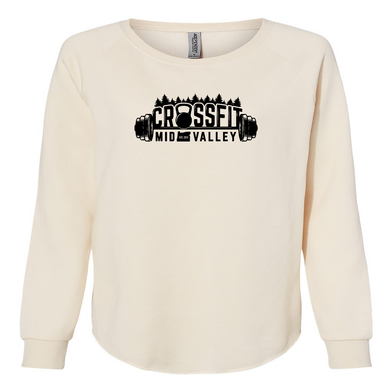 Womens 2X-Large BONE CrewNeck