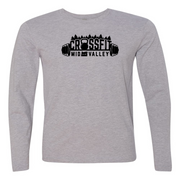 Mens 2X-Large HEATHER_GRAY Long Sleeve